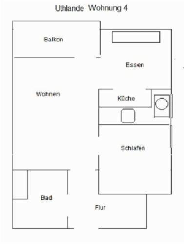 Apartamento Haus Uthlande Uthlande Whg 4 Wyk auf Föhr Exterior foto